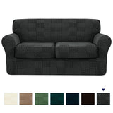 Subrtex Sofa Cover Stretch Slipcover with 2 Separate Cushion Covers