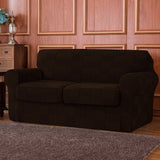Subrtex Sofa Cover Stretch Slipcover with 2 Separate Cushion Covers