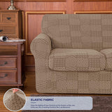 Subrtex Sofa Cover Stretch Slipcover with 2 Separate Cushion Covers