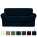 Subrtex Sofa Cover Stretch Slipcover with 2 Separate Cushion Covers