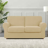 Subrtex 9-Piece Stretch Sofa Slipcover Sets with 4 Backrest Cushion Covers and 4 Seat Cushion Covers