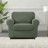 Subrtex 9-Piece Stretch Sofa Slipcover Sets with 4 Backrest Cushion Covers and 4 Seat Cushion Covers
