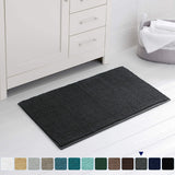 Subrtex Chenille Soft Rugs Super Water Absorbing Shower Mats