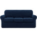 Subrtex Stretch Sofa Slipcover Cover with 3 Separate Cushion Cover