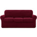 Subrtex Stretch Sofa Slipcover Cover with 3 Separate Cushion Cover