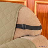 Subrtex Sofa Reversible Couch Cover Quilted Slipcover Furniture Protector