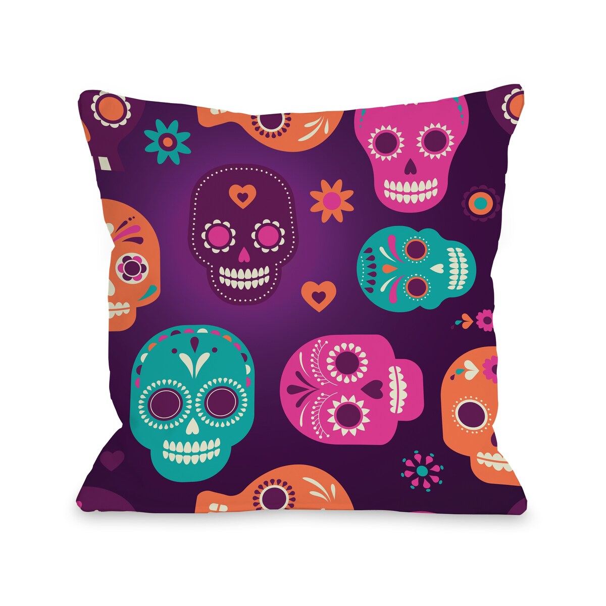 Sugar Skulls - Throw Pillow
