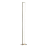 Suillius 59.5" Modern Minimalist Aluminum Integrated Tower LED Floor Lamp, Nickel by JONATHAN Y