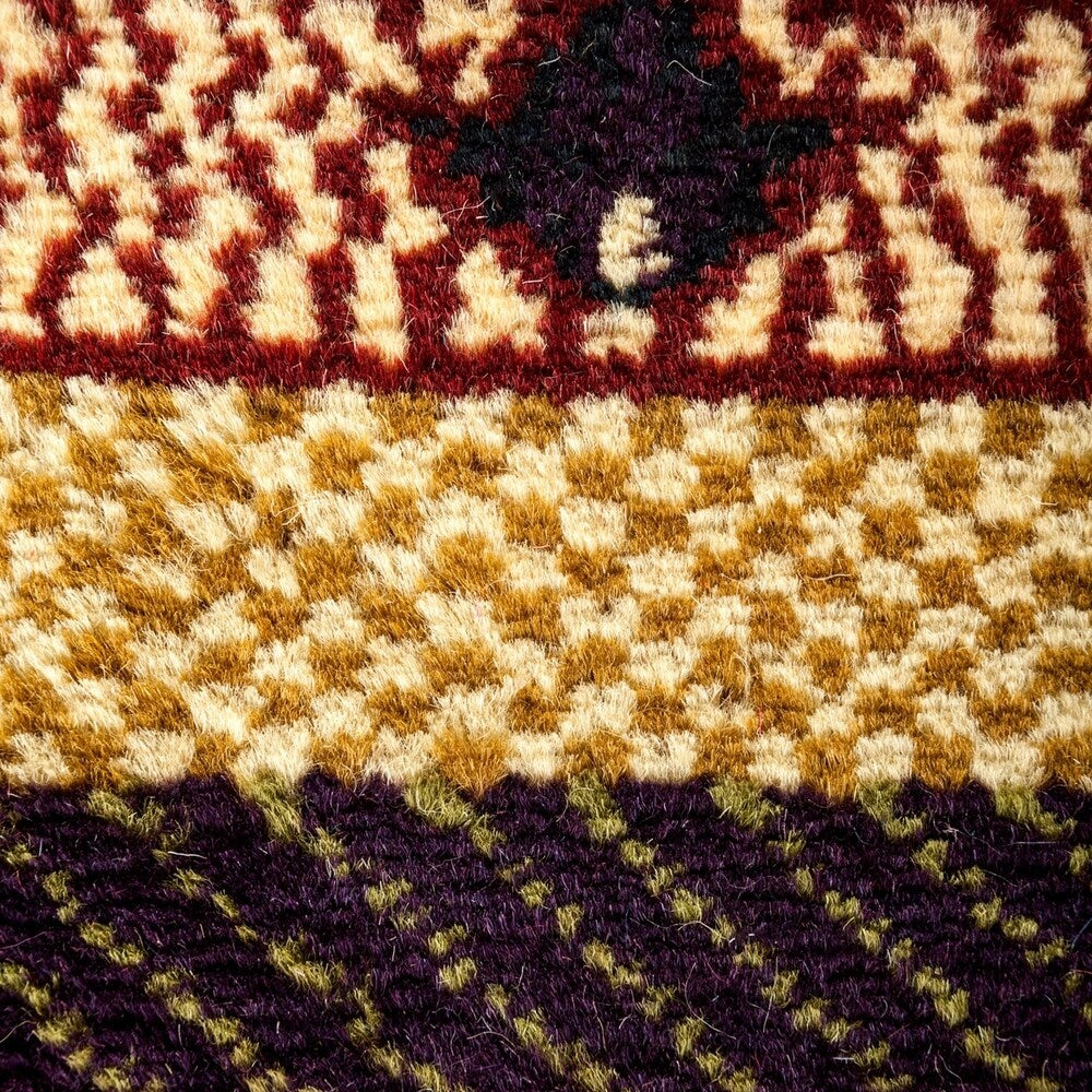Transitional, One-of-a-Kind Hand-Knotted Area Rug - Brown, 4' 1" x 6' 0" - Brown - 4'1" x 6'