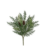 Sullivans Artificial Arborvitae Bush 14"H Green - 12"L x 7"W x 14"H