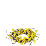Sullivans Artificial Forsythia Accent Wreath 11"H Brown