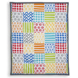 Sumersault Doddles Bright 10-piece Crib Bedding Set