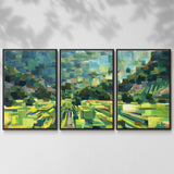 Summer - Multi Piece Framed Canvas