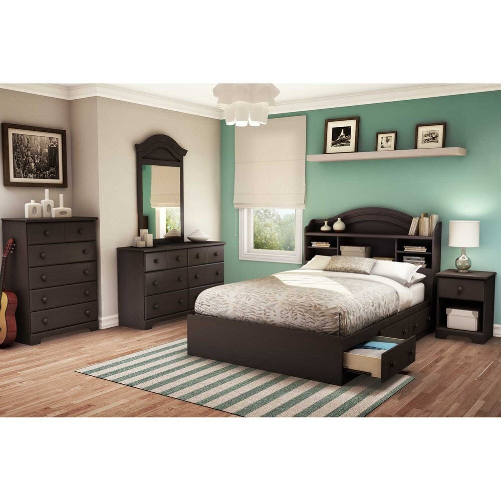 Summer Breeze Full Bookcase Headboard