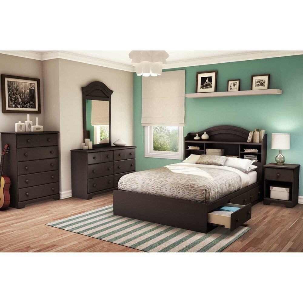 Summer Breeze Full Bookcase Headboard