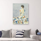 Summer Dress by Lisa Ridgers Canvas Art Print