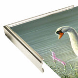 Summer Idyll - Mute Swan-WILGOE2746 Framed Print 23.75"x36.5" by Wilhelm Goebel