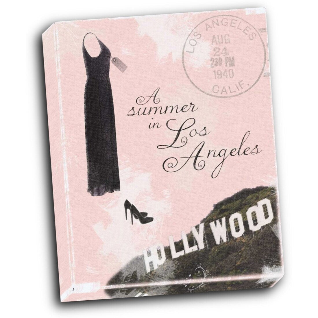 Summer LA 16x20 Gallery Wrapped Stretched Canvas