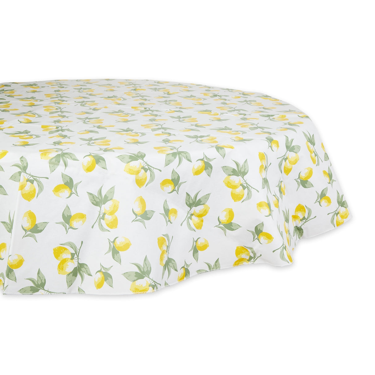 Summer Lemons Vinyl Tablecloth