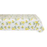 Summer Lemons Vinyl Tablecloth