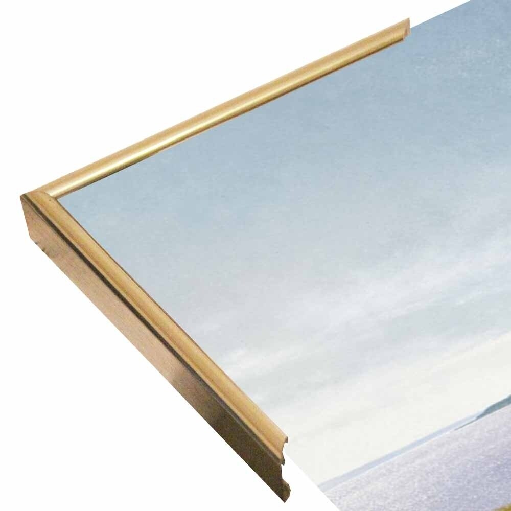 Summer Retreat-ZHELU49393 Framed Print 12"x20.25" by Zhen-Huan Lu