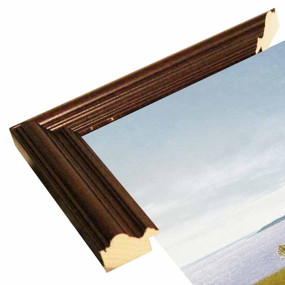 Summer Retreat-ZHELU49393 Framed Print 12"x20.25" by Zhen-Huan Lu