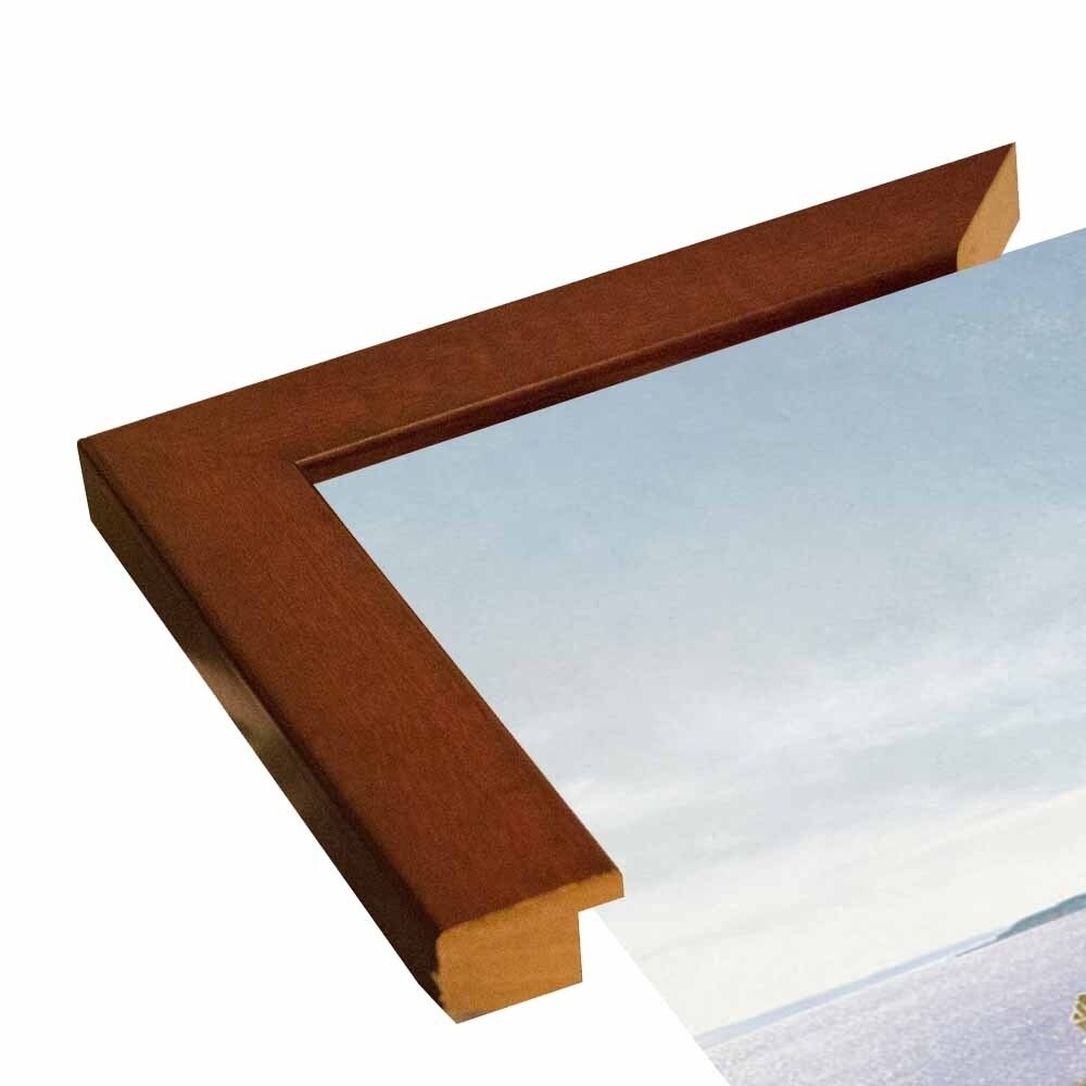Summer Retreat-ZHELU49393 Framed Print 12"x20.25" by Zhen-Huan Lu