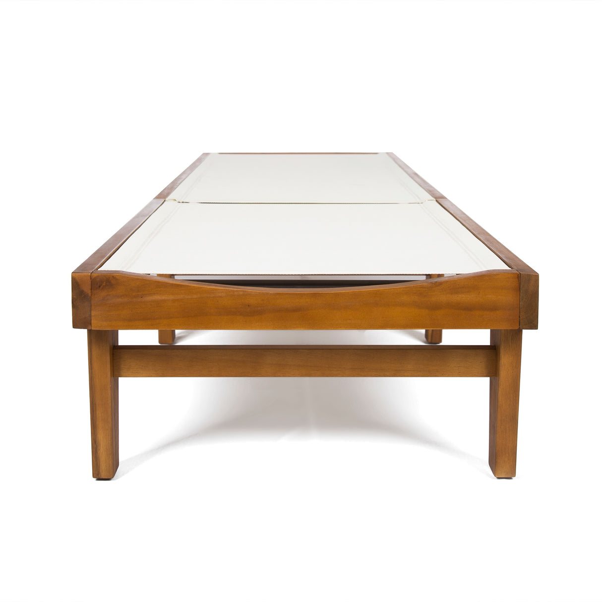 Christopher Knight Home Summerland Outdoor Acacia and Mesh Chaise Lounge