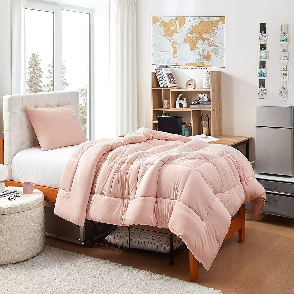 Summertime - Coma Inducer® Oversized Comforter - Vintage Pink