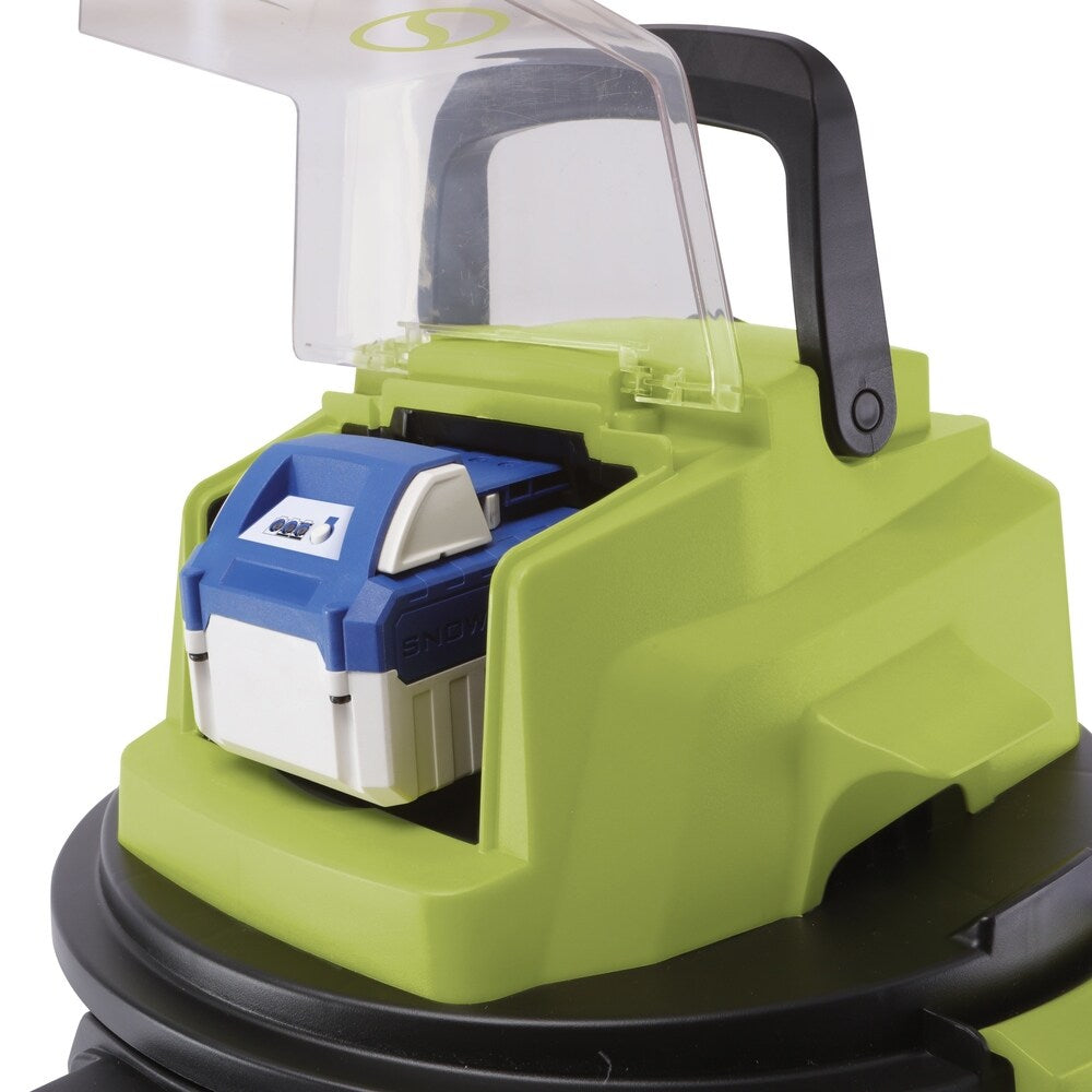 Sun Joe 24-Volt iON Cordless Portable Stainless Steel Wet/Dry Vacuum - 9' x 12'