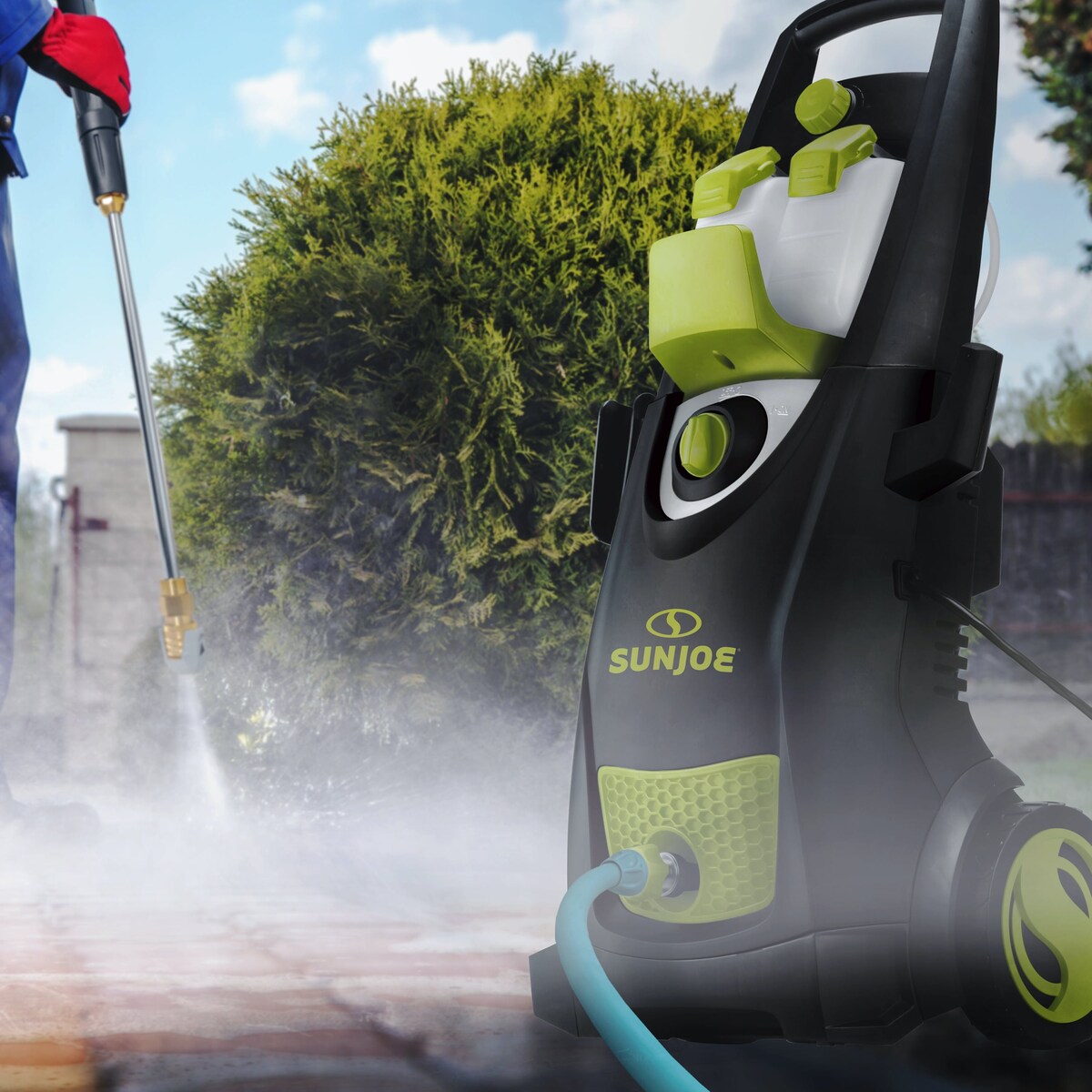 Sun Joe SPX3000®-MAX-RM Electric Pressure Washer | High Performance Brushless Induction Motor (Certified Refurbished) - S
