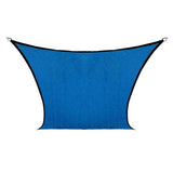 Boen Square Sun Shade Sail Canopy Awning UV Block for Outdoor Patio Garden and Backyard - Blue - 16'x16'