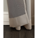 Sun Zero Barrow Energy Efficient Grommet Curtain Panel 54" x 63" Stone - Beige - 54" X 63"