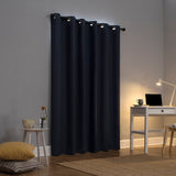 Sun Zero Cyrus Thermal Total Blackout Grommet Curtain Panel, Single Panel