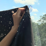 Sun Zero Lights Out Portable Travel Total Blackout Rod Pocket Curtain Panel, Single Panel