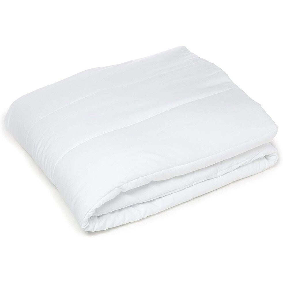 Sunbeam MSU2 Quilted Electric Heated Mattress Pad Full White Washable