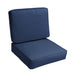Sunbrella Indoor/ Outdoor Corded Chair Cushion Set - 22" x 22" x 4"