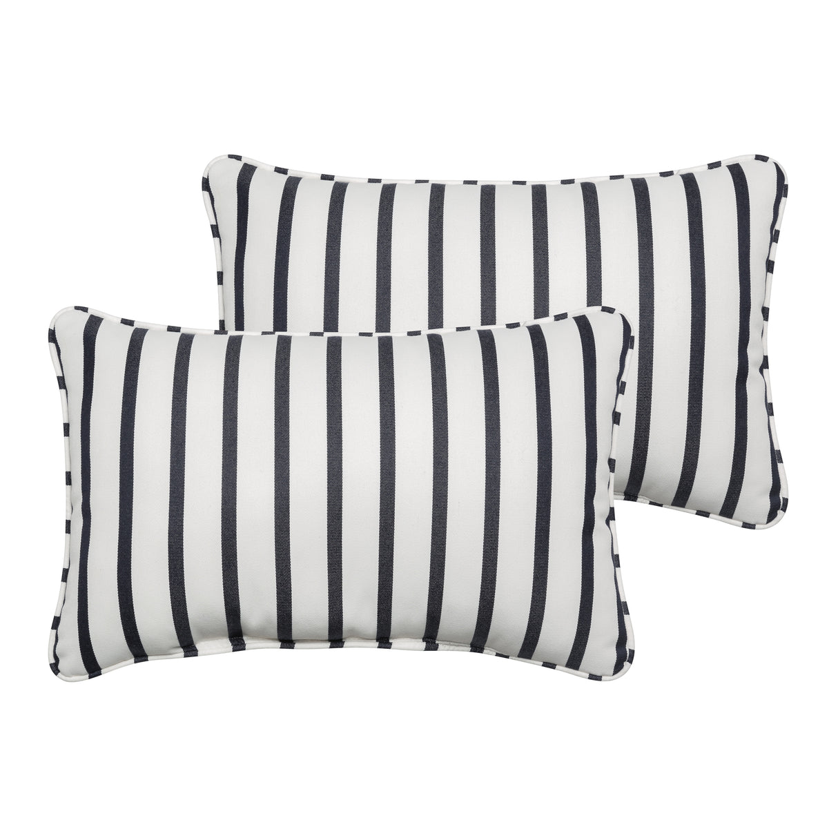 Sunbrella Lido Indigo Corded Indoor/ Outdoor Pillows (Set of 2)