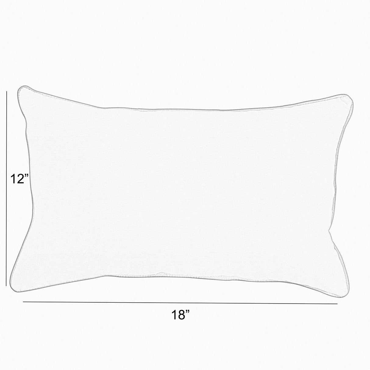 Sunbrella Lido Indigo Corded Indoor/ Outdoor Pillows (Set of 2)