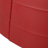 Suncook Iron Christmas Tree Collar by Christopher Knight Home - Red
