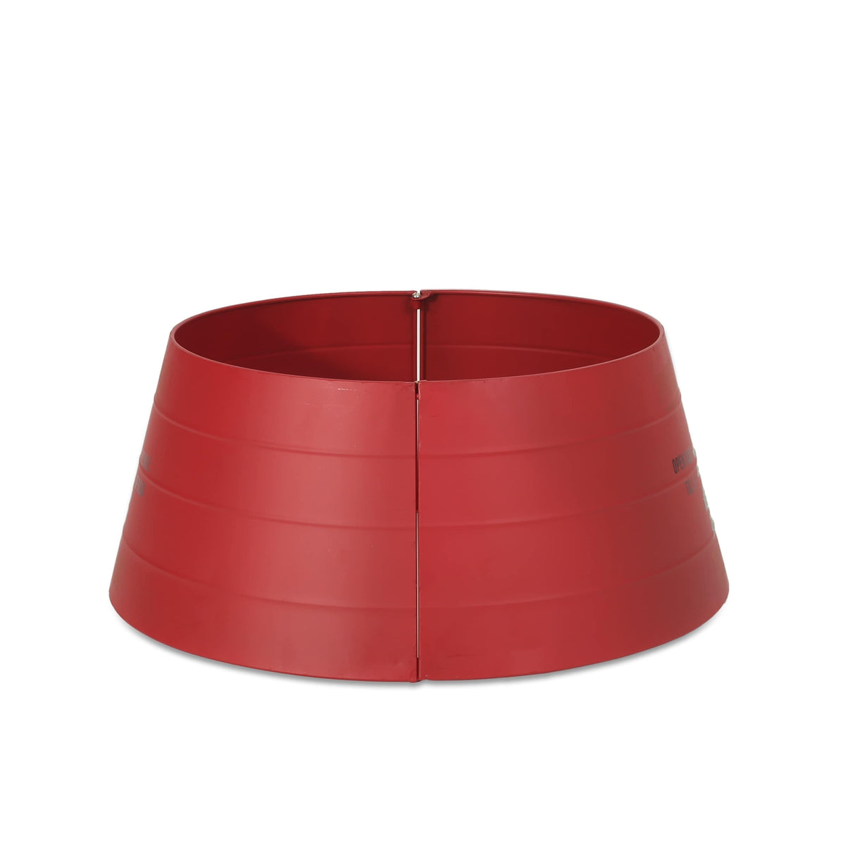 Suncook Iron Christmas Tree Collar by Christopher Knight Home - Red