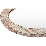 Sunda Mother of Pearl Inlaid Wall Mirror - 31.5" x 31.5"