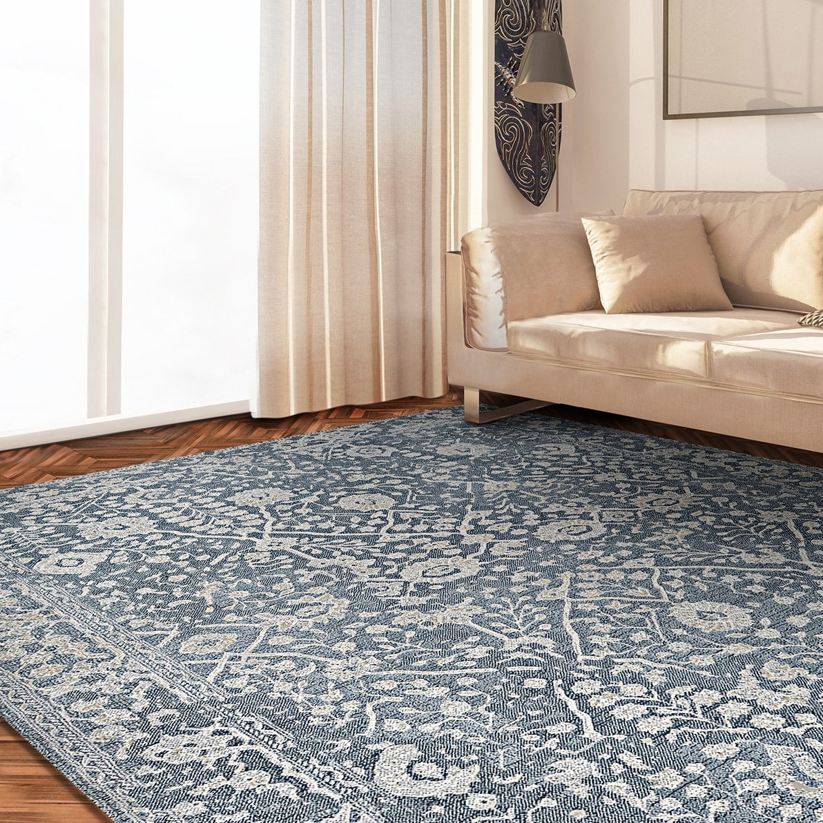 Dream Decor Rugs Sundance Lily Floral Area Rug