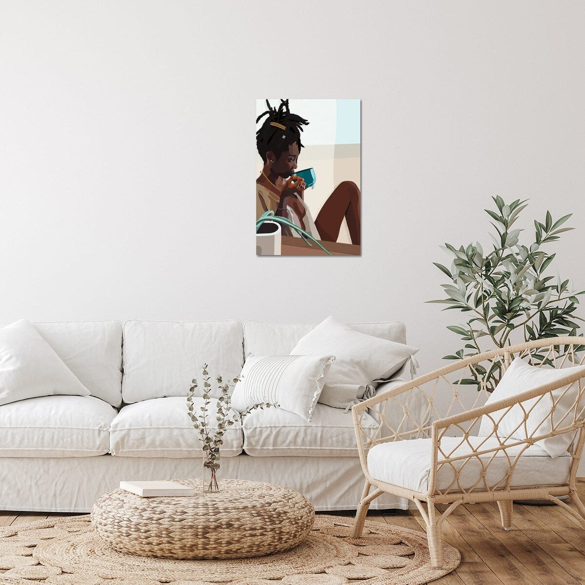 Sunday Breeze Print On Acrylic Glass by Artpce