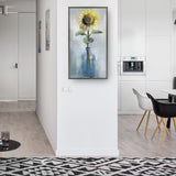 Sunflower Still Life By Studio Arts Canvas Art Print