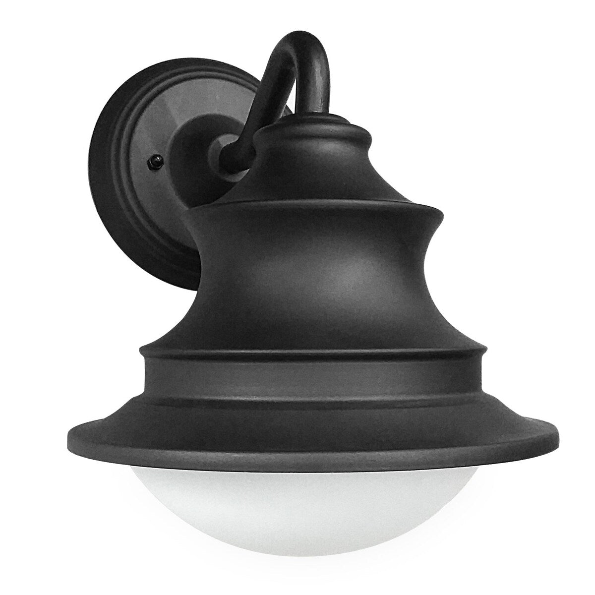 Sunlite Black LED CCT Color Tunable Switch 3000K, 4000K, 5000K Outdoor Barn Light Sconce - 8.7 in