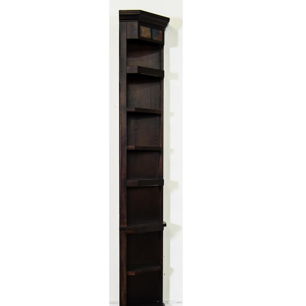 Sunny Designs Santa Fe Outside Corner Bookcase