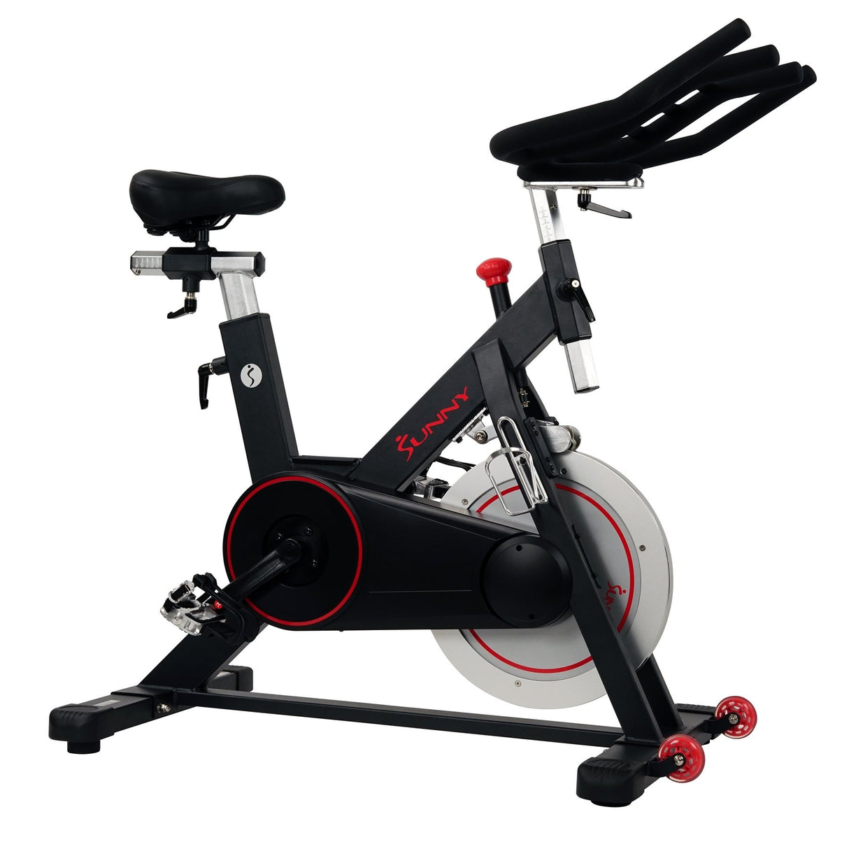 Sunny Health & Fitness Magnetic Belt Drive Indoor Cycling Bike