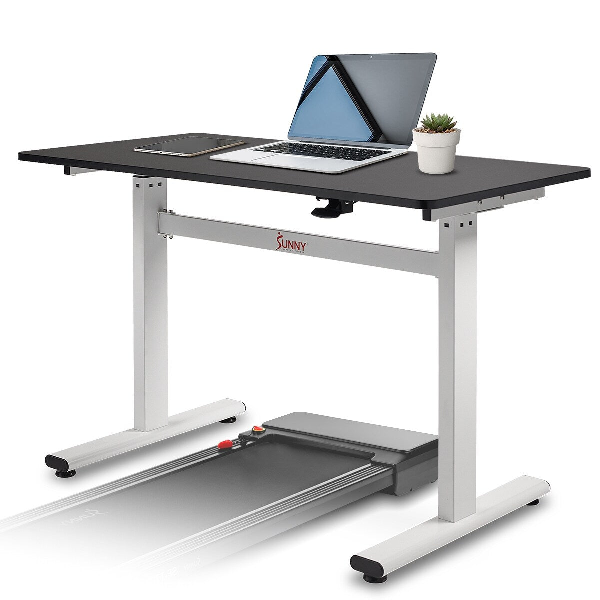 Sunny Health & Fitness Multi-Purpose Air-Drive Adjustable Standing Desk A023001