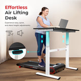 Sunny Health & Fitness Multi-Purpose Air-Drive Adjustable Standing Desk A023001